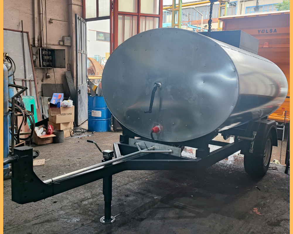 Çekilir Tip Asfalt Yama Tankı